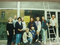 Das Er&ouml;ffnungs-Team Oktober 1995
